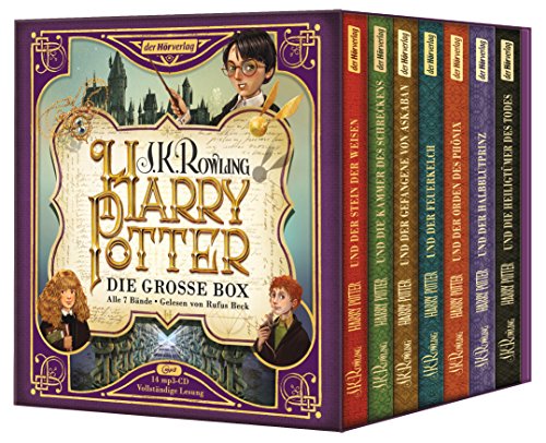 Harry Potter. Die große Box zum Jubiläum. Alle 7 Bände.: Gelesen von Rufus Beck von Hoerverlag DHV Der